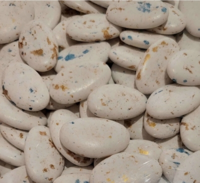 Suikerbonen 61 Marbre Blauw Goud (exclusief)1 kg