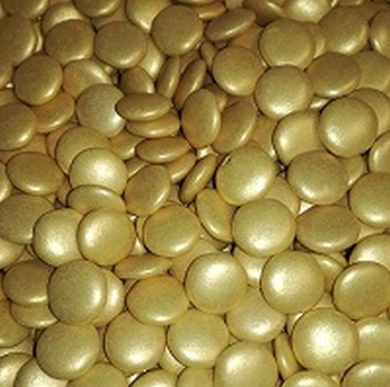 Confetti / Smarties Brilliant Goud 1 kg