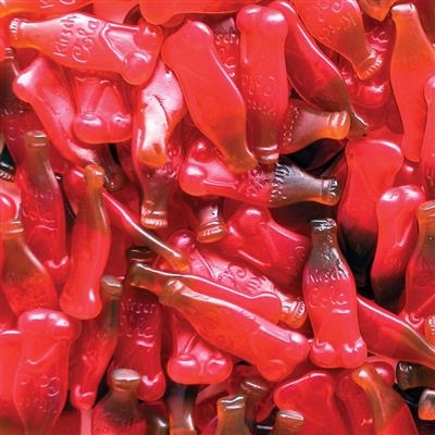 Cola Flesjes Kersen Haribo 1 kg