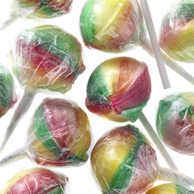 Lollies Maxi Regenboog (100 stuks)