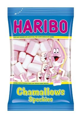 Spekken Speckies Wit/Roze Haribo 175 gram