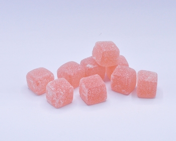 Jelly Cubes roos (1 kg)